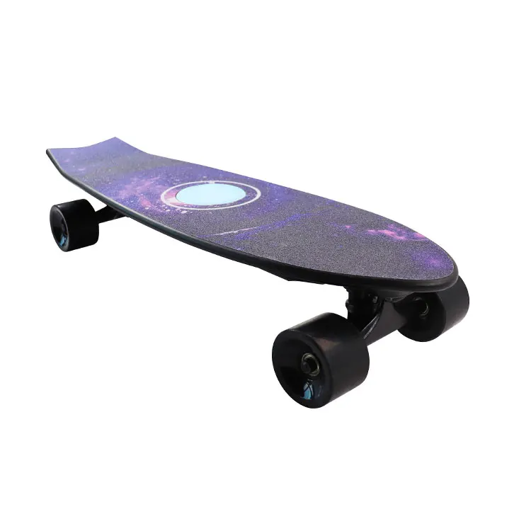 

High speed 45-50km/h waterproof electric skateboard longboards with Cloud wheels