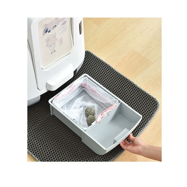 

2021 hot sale luxury closed portable automatic cat litter smart cat litter box