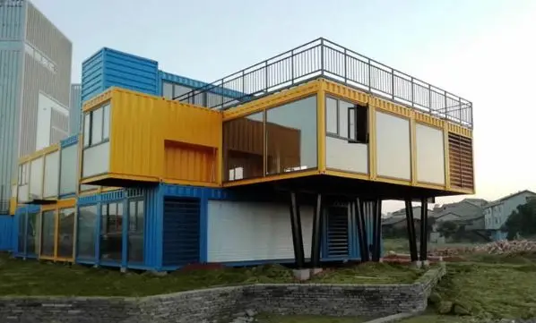 
ZY Hangzhou China Multifunctional prefab container home/ house/ office cheap movable office container 