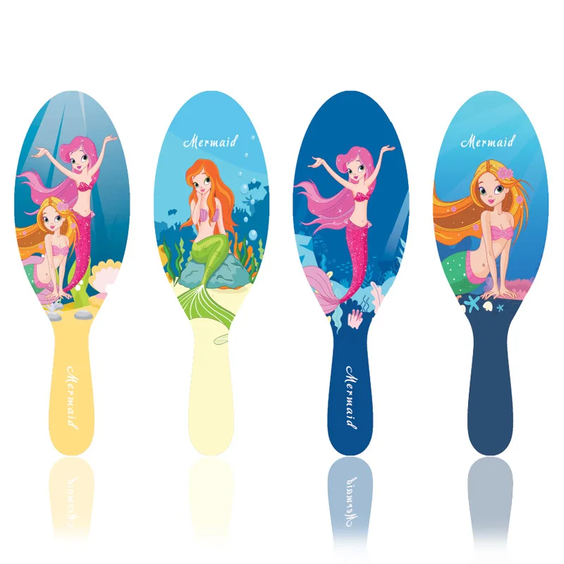

Cute Cartoon Mermaids Anti-static Hair Comb Massage Comb Hair Styling Tools Hair Brush