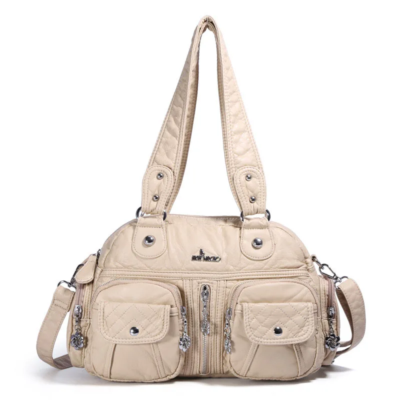 

Hot design women hand bags Multifunction Shoulder bag bolsa feminina convertir Mochila ladies tote bag with pocket