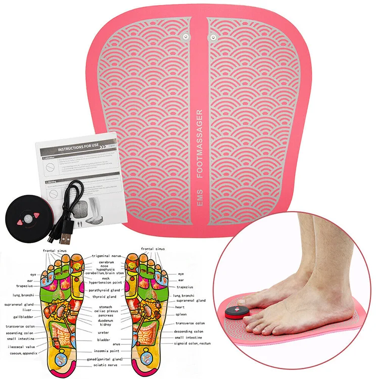 EMS Foot Massage mat for Blood Acceleration and Fatigue Recovery 