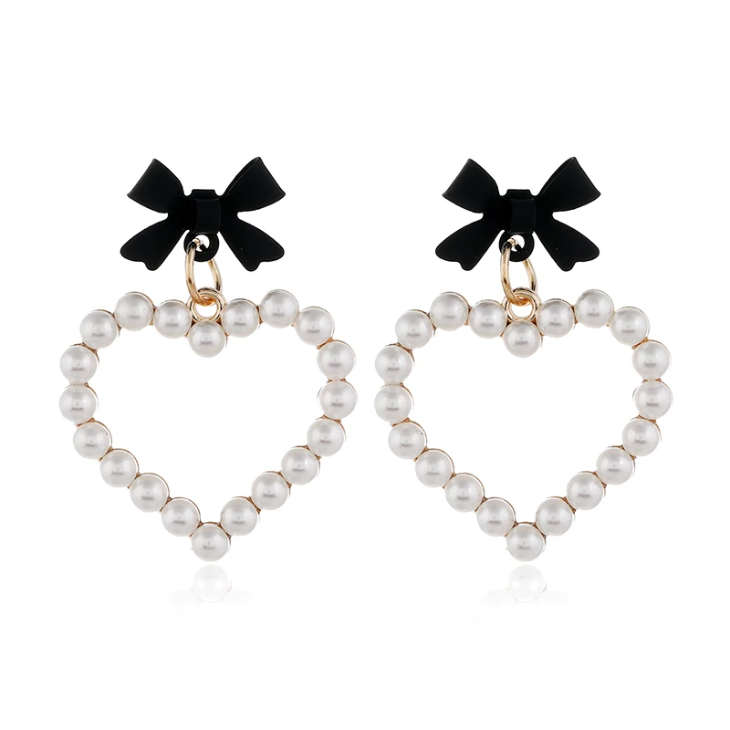 

Fashion gold korean pearl earrings for women wholesale N2010235, As pic
