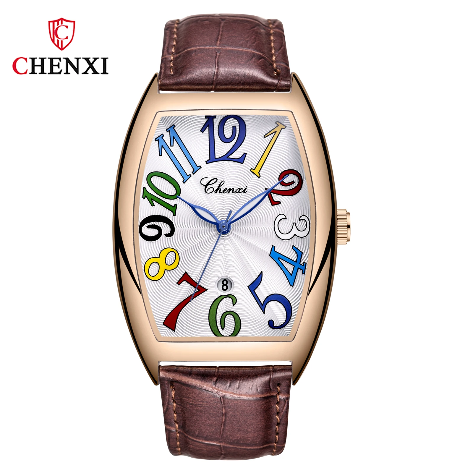 

CHENXI 8217 Simple Casual Men Wristwatches Custom Quartz Movement Watches Chenxi Brand Man's Watch