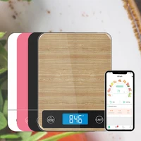 

2020 Yowu 5kg Household Digital Food Diet Weighing Nutrition Bluetooth Kitchen Scale