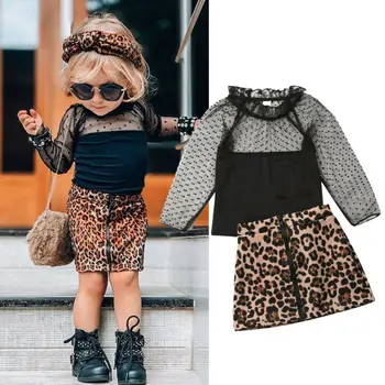childrens leopard print tracksuit