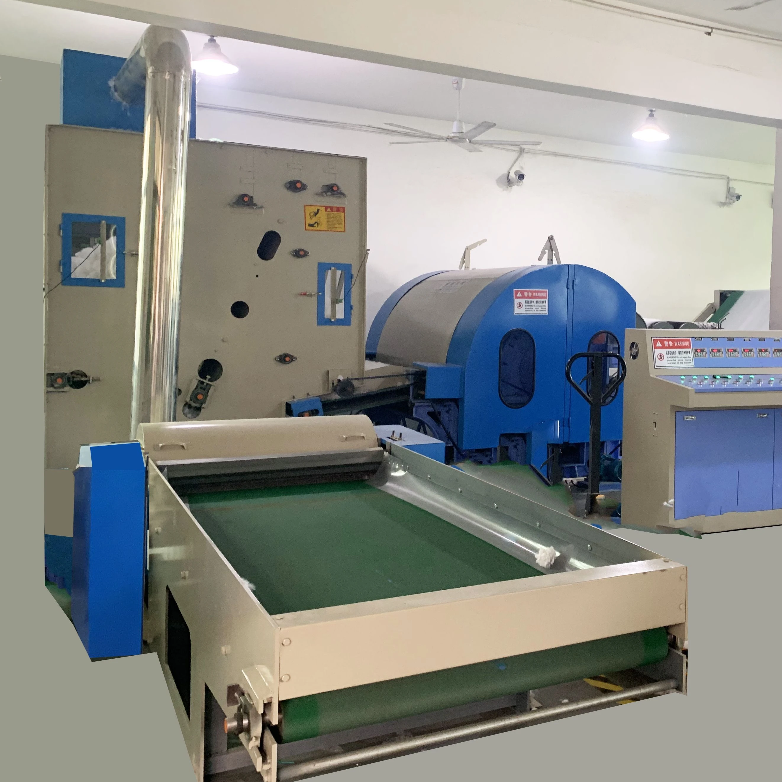 
polyester fiber opening machine 