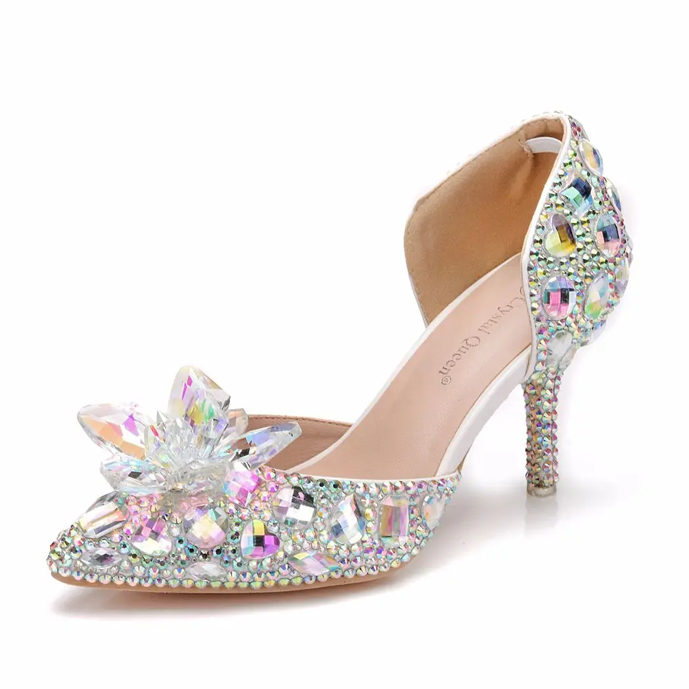 

wedding shoes high heel 7cm white fashion sandals