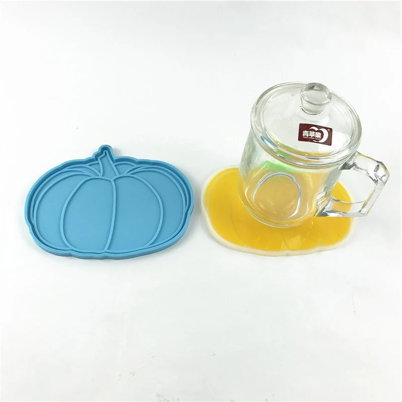 

4070 All Saints' Day Pumkin Handmade silicone coaster molds for resin