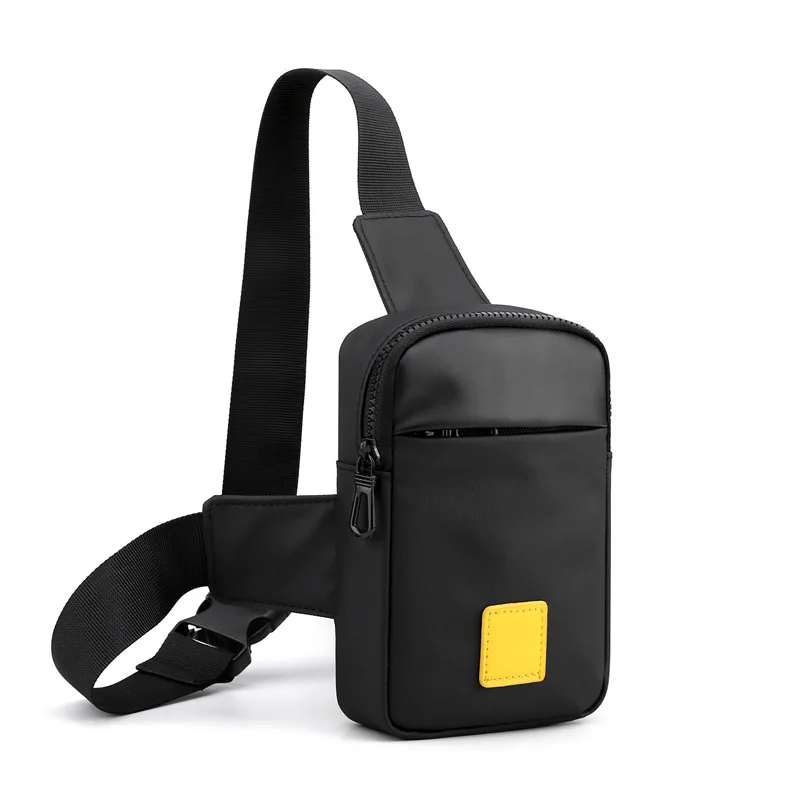 

Travel Multifunction Chest Pack Waterproof Light Male Small Flap Bag Custom Chest Bags Sports Shoulder, Black/navy/gray