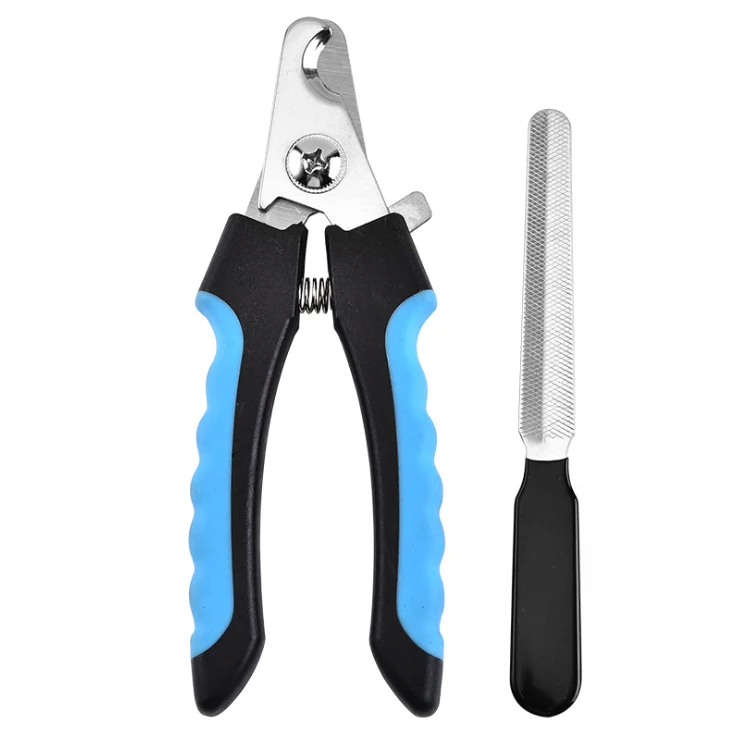 

Pet Nail Clippers Wholesale Pet Grooming Accessories Product Stainless Steel Pet Nail Clippers, Black+red/white+blue/white+pink/black+blue/black+yellow/black+green