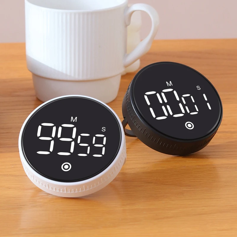 

Digital Kitchen Timer Rotary Countdown Timer Professional Magnetic Countdown Timer