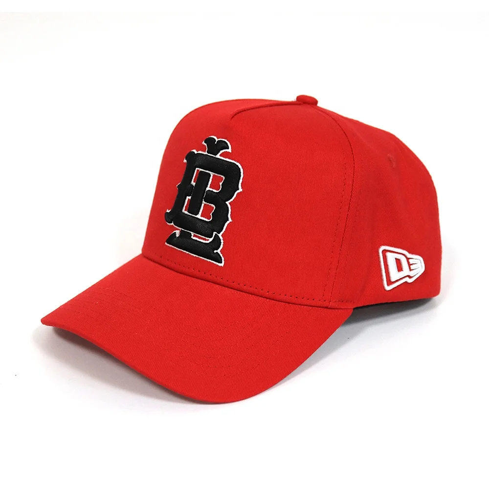 Wholesale Advertising Unisex Custom Baseball A Frame Replica Hat
