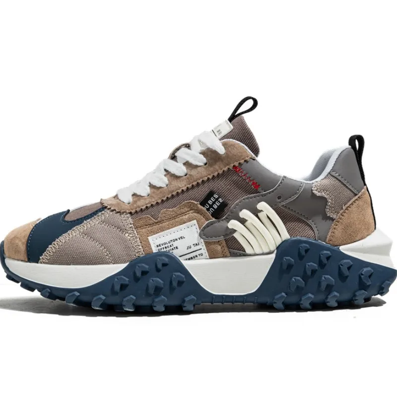 

Dropshipping Custom Logo Running Shoes Men Non-Slip Durable Gym Footwear Casual Sports Sneakers
