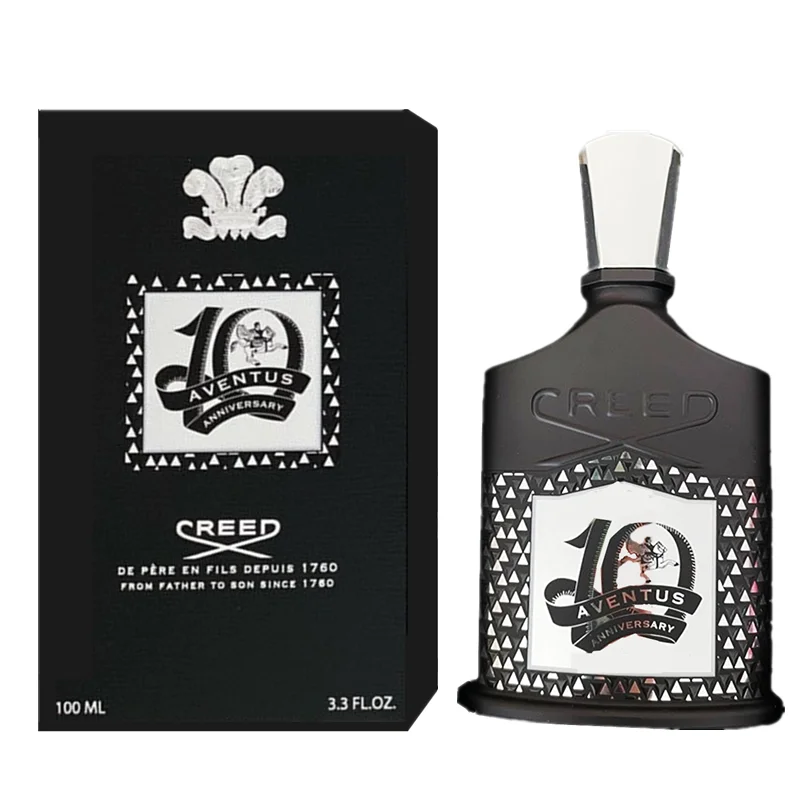 

Men's Perfume 100ml Creed Aventus 10th Long lasting smell perfume cologne Body spray Original Parfum One drop Fast delivery