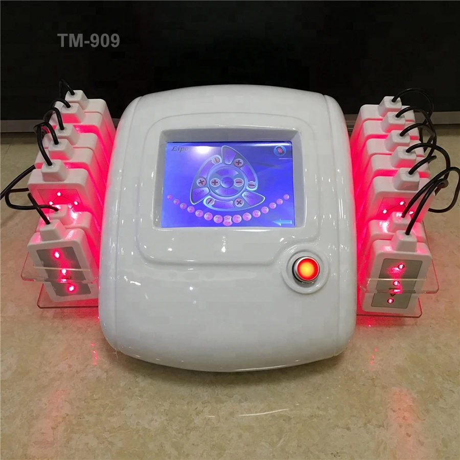 

650nm lipo laser slimming machine reduce cellulite diode lipolaser skin tightening beauty device with bands