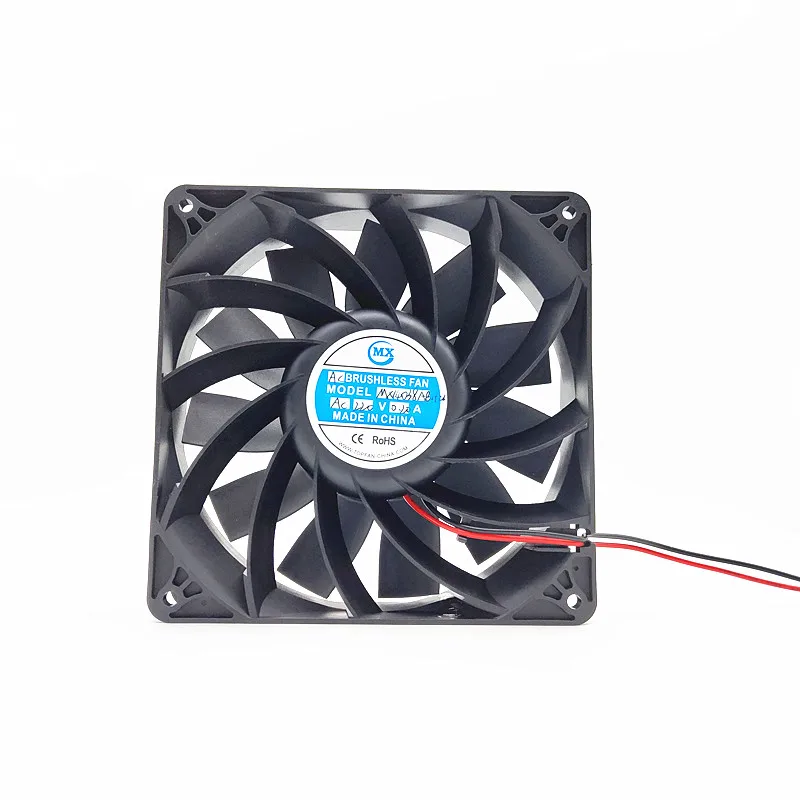 Delta 140mm Dc Fan 24v 12v 5200rpm Pwm Fg Waterproof Fan 140*140*38mm ...