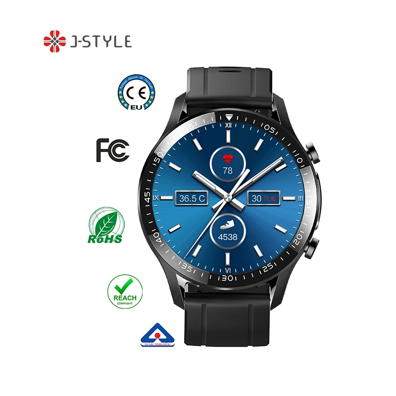 

Amoled ECG Temperature Monitoring Blood Oxygen Fitness Tracker ip68 waterproof smart watch band sport