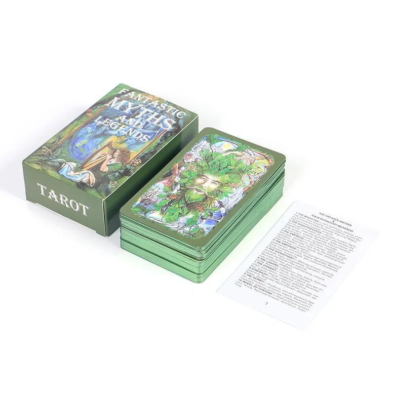 

High Quality Fantastic Myths And Legends 80 Sheets Bulk Tarot Custom Tarrot Oracle Cards Tarot Cards Printing