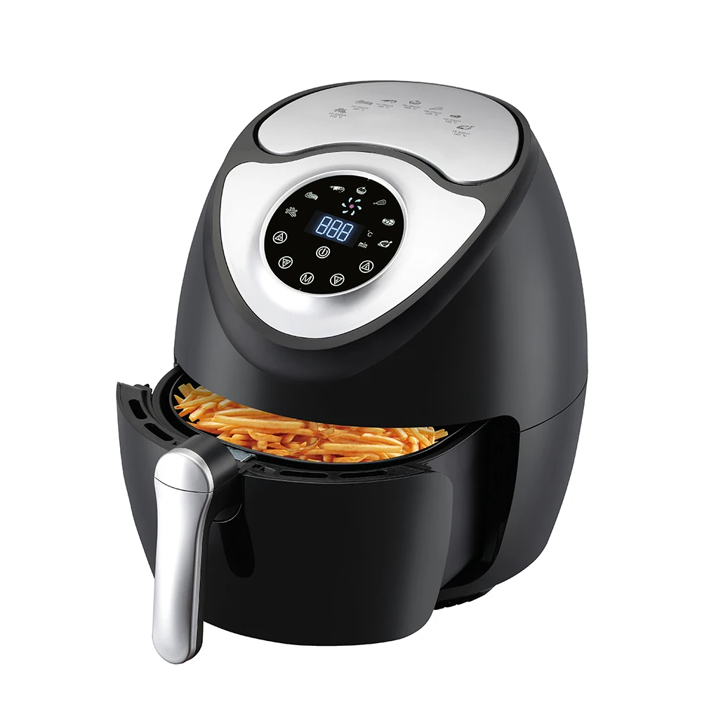 
Kitchen Appliance LED/LCD Display Air Fryer Oven Digital Control Electric Deep Fryer 
