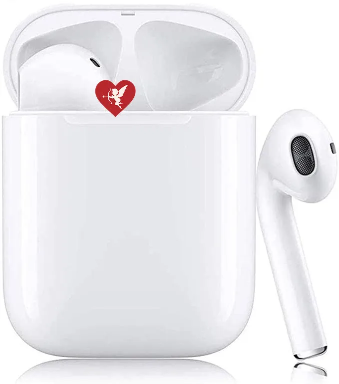 

Amazon Dropshiping Portable And Waterproof Blue tooth Earphone Wrilessed With Earphone Housing USB Earphone Headphone i9, White