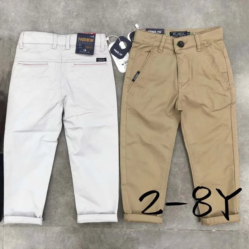 

Loose wide cargo trekking trousers boy jogger work sweatpants for kids