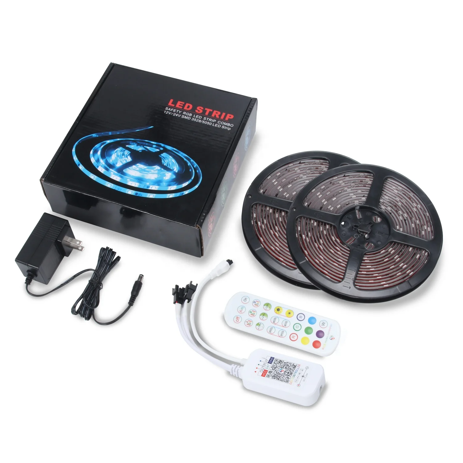 addressable remote control cintas dream color magic rgb 5050 smd music sync digital smart tira luces led strip light