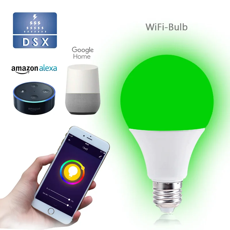 Motion Smart Led Tuya Light Bulbs A19 Dimmable Bonbilla Sensor de Movimiento Bulb Compatible With Alexa And Google Smart Light