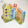 Creative Cheap 3D Educational Jigsaw Puzzle House for Children