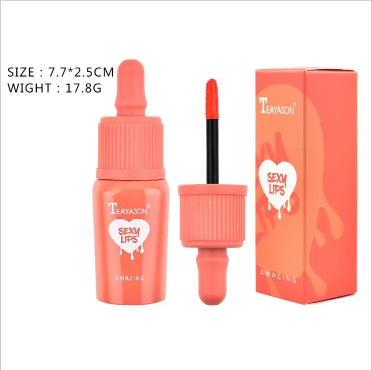

TEAYASON baby bottle dye lip liquid matte lip gloss lipstick lip gloss lasting non-fading non-stick liquid lipstic