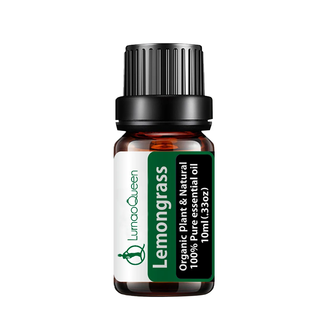 

Lemongrass Candle Oil 10ML Lemongrass Essential Oil Aroma 100% Natural Essential Oil Organic Lemongrass