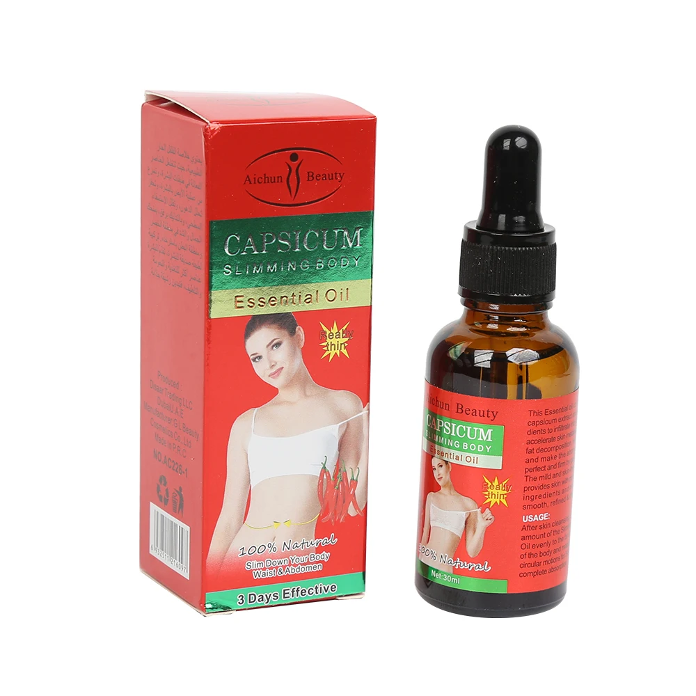 

Private Label Body Weight Loss 100% Natural Herbal Extract 3 Days Effective Fat Burning Slimming Oil