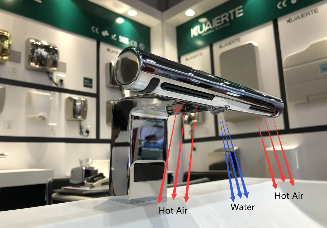 Ecoefficient High Speed Tap Hand Dryer Hand Washing And Drying Experience All In The One Place