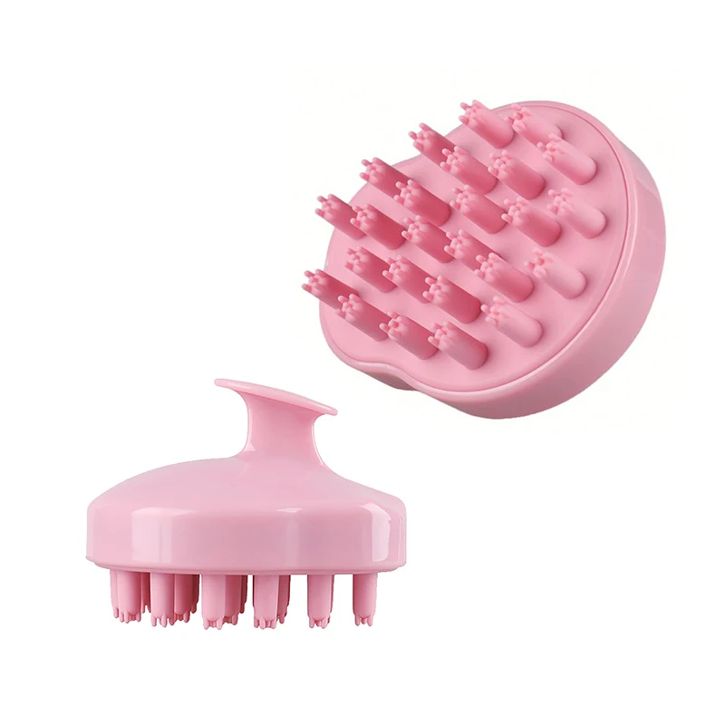 

New style silicone scalp massager shampoo scalp brush soft cleaning for baby shampoo brush