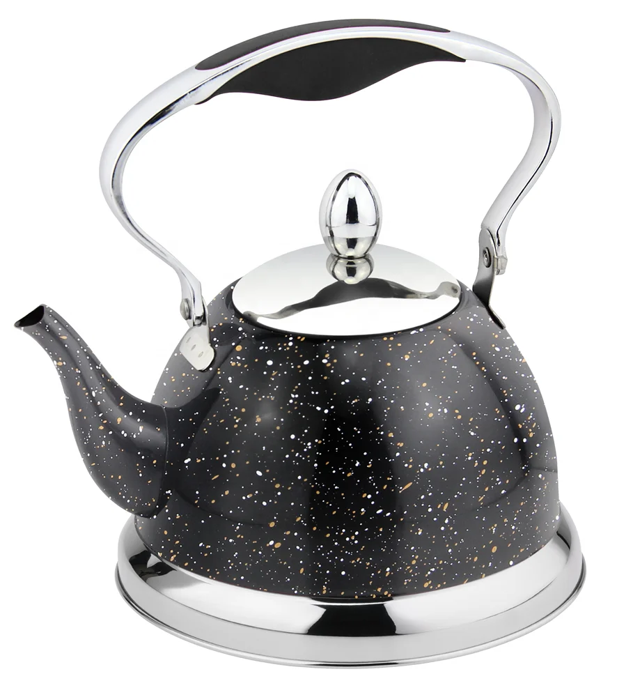 

stainless steel teapot whistling kettle best price factory price kettle, Brown/black/grey/red