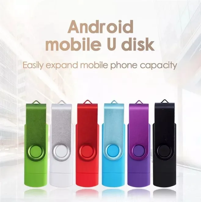 new style supported multi-platform 2/4/8/16/32gb key ring u-disk for mobile and computer - ANKUX.COM