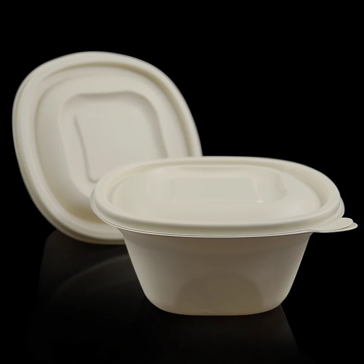 

Disposal Bowl With Logo Biodegradable Bowl With Logo Plastic Bowls Disposable, Wheat color