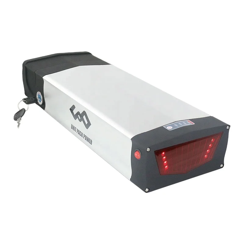 

UK stock rear rack style 48v 20ah ebike lithium battery pack for 1000w standard bike