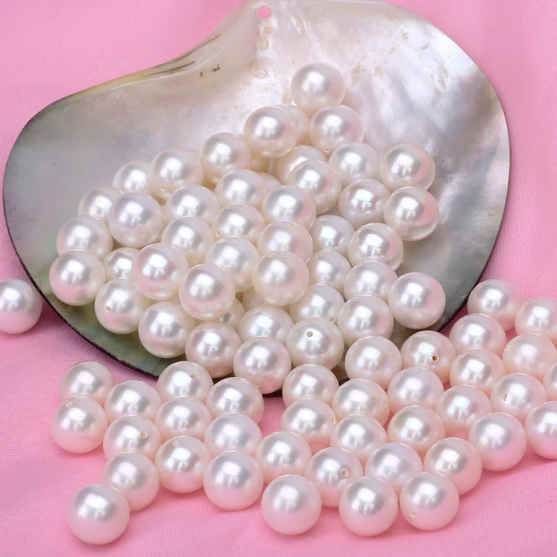 

3A natural white color freshwater pearls 2.5mm-10mm 2pcs/lot high quality low prices loose pearls for jewelry sets making