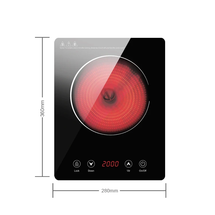 
easy choice single hob hot pot stove bb1 1 burner electrical stove portable induction cooktops electric ceramic infrared cookers Induction Cooktops Electric Ceramic Infrared Cookers