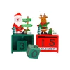 Christmas decoration calendar box red elk old man style Home furnishing articles