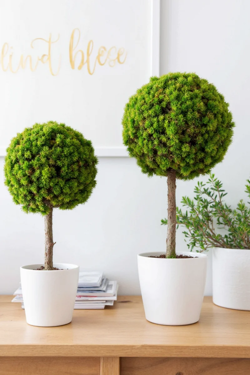 5 Genius Ways to Incorporate Moss Topiaries into Family-Friendly Home Decor