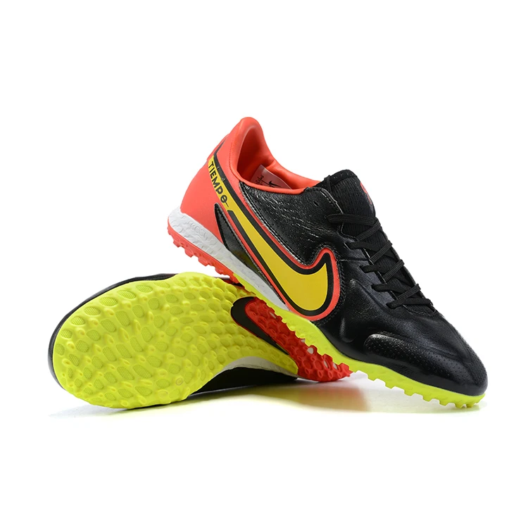 

2022 Men's Tiempo Legend 9 High-top TF high-end MD bottom Full Knit soccer shoes, Purple