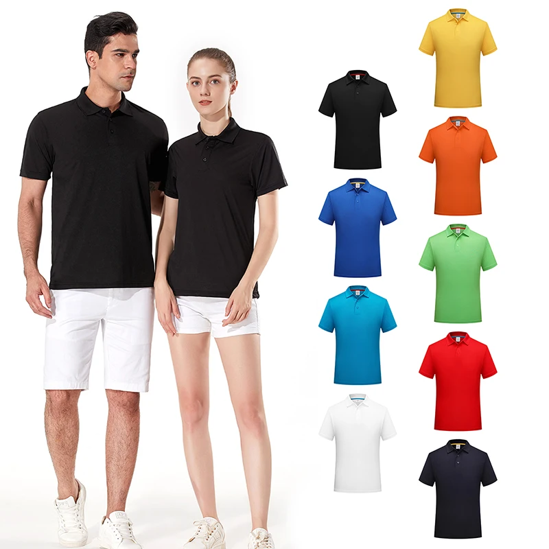 

Custom Cotton Men's Blank Golf Polo T Shirts Embroidered Logo Plain Short Sleeve Casual Polo Shirts TCD