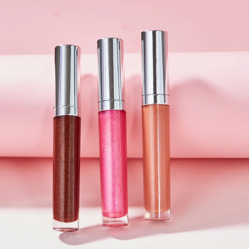 

Pink Shiny Waterproof Matte Nude Lipstick Lipkit Pigment Dark Red Golden Long Lasting Lip Gloss Women Makeup Lipgloss