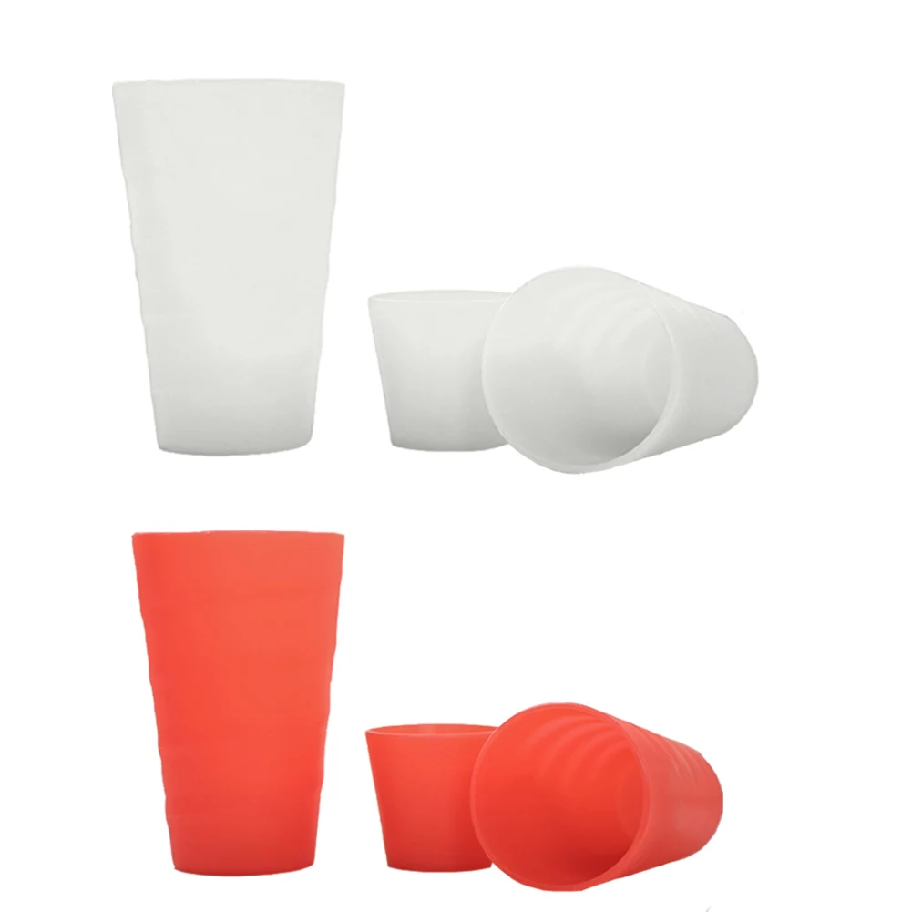 

New Design Non Slip Food Grade Multicolor Unbreakable Silicone Water Cup, Pantone color silicone cup