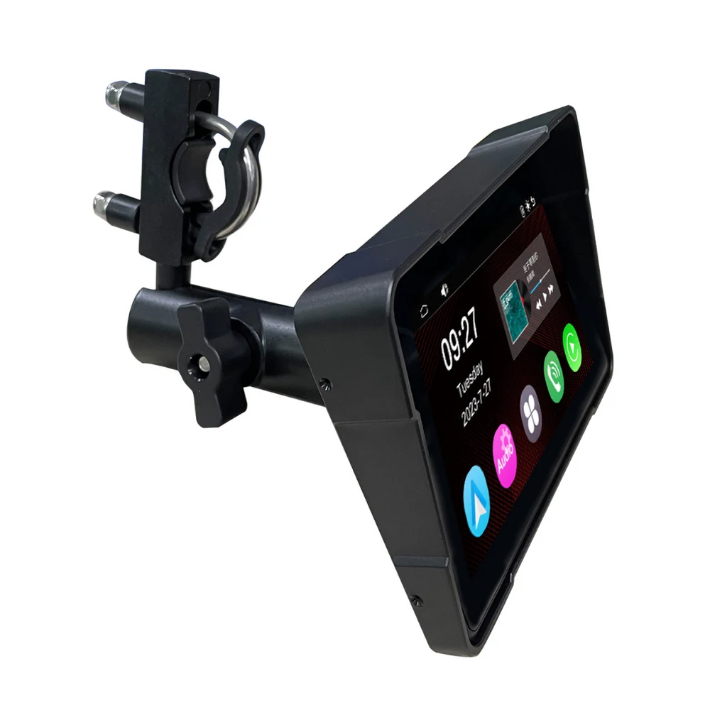 

5 Inch Wireless CarPlay Monitor IPS Screen Android Auto Touch Screen WIFI FM Motorcycle Navigation Smart Screen