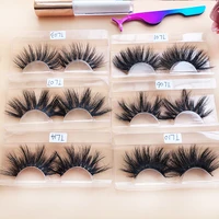 

lashes3d wholesale vendor bulk eyelashes 3d 25mm mink eyelash with packaging box