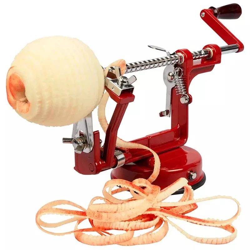 

C177 3 in 1 Stainless Steel Apple Peeler Slicer Corer Fruit Potato Cutter Kitchen Tools Hand-cranking Apple Peeling Planer