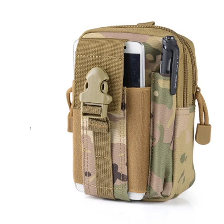 

Tactical Easy Carry Molle Waterproof Cell Phone Bag with Multi Colors, Black, army green, khaki, camo